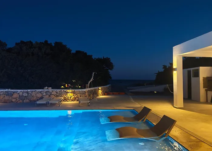 Cathrin Beachfront Villa Plimmiri